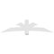 Ekena Millwork Davenport Architectural Grade PVC Gable Bracket, 84"W x 21"H x 6"D x 6"F, 6/12 Pitch GBP084X21X0606DAV00 - alternate 3